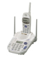 2.4 GHz Cordless Integrated Telephone - White
